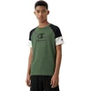 Marškinėliai vaikams Champion SS Tee žalia 307719 GS548 (2XL)