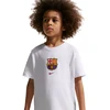 Marškinėliai vaikams Nike FC Barcelona balta IM1708 100 (XS)