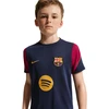 Marškinėliai vaikams Nike FC Barcelona Strike granatowo-bordinė II3237 401 (S)