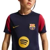 Marškinėliai vaikams Nike FC Barcelona Strike granatowo-bordinė II3237 401 (S)