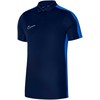 Marškinėliai vaikams Nike Polo Df Academy 23 SS tamsiai mėlyna DR1350 451 (XL)