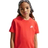 Marškinėliai vaikams Nike Sportswear oranžinė FZ5177 842 (S)