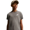 Marškinėliai vaikams Nike Sportswear pilka FZ5177 289 (S)