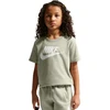 Marškinėliai vaikams Nike Sportswear žalia FZ5178 304 (L)