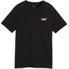 Marškinėliai vaikams Puma Ess 2 Color Small No.1 Logo Tee juoda 685779 71 (140cm)