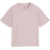 Marškinėliai vaikams Puma Ess Centered Cat Logo Boxy Tee rožinė 685131 49 (140cm)