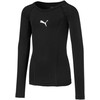 Marškinėliai vaikams Puma Liga Baselayer Tee LS juoda 655921 03 (176cm)