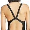 Maudymosi kostiumėlis moterims adidas V-back Essentials juoda JM8152 (34)