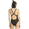 Maudymosi kostiumėlis moterims adidas V-back Essentials juoda JM8152 (34)