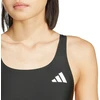 Maudymosi kostiumėlis moterims adidas V-back Essentials juoda JM8152 (34)