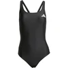 Maudymosi kostiumėlis moterims adidas V-back Essentials juoda JM8152 (34)