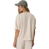 Moteriški marškinėliai 4F F3489 kreminė 4FWAW26TTSHF3489 12S (XL)