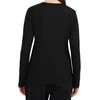 Moteriški marškinėliai 4F longsleeve F639 tamsiai juoda 4FWMM00TLONF639 20S (M)