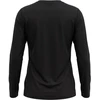 Moteriški marškinėliai 4F longsleeve F639 tamsiai juoda 4FWMM00TLONF639 20S (M)