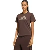 Moteriški marškinėliai adidas Animal Graphic ruda KT2676 (L)