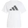 Moteriški marškinėliai adidas Animal Graphic balta KT9719 (M)