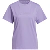 Moteriški marškinėliai adidas Cursive jasny fiolet KB2402 (XS)