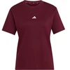 Moteriški marškinėliai adidas Essentials Small Logo Cotton bordinė KX0786 (2XL)
