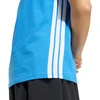 Moteriški marškinėliai adidas Essentials 3-Stripes Cotton jasnoniebieska KC5197 (M)
