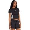 adidas Essentials 3-Juostelių Slim Kūdikio Marškinėliai W JC8325