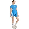 Moteriški marškinėliai adidas Essentials 3-Stripes Slim Baby jasnoniebieska KD2341 (L)