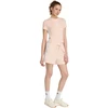 Moteriški marškinėliai adidas Essentials 3-Stripes Slim Baby pastelinis róż KD2343 (L)