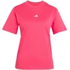 Moteriški marškinėliai adidas Essentials Small Logo rožinė KF8395 (XL)