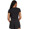 Moteriški marškinėliai adidas Essentials 3-Stripes Slim Baby juoda-balta JC8325 (2XL)