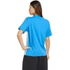 Moteriški marškinėliai adidas Essentials 3-Stripes Cotton jasnoniebieska KC5197 (M)