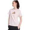 Moteriški marškinėliai adidas Floral Regular Graphic jasny róż KT2765 (M)
