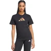 Moteriški marškinėliai adidas Floral Regular Graphic juoda KT2766 (M)