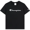 Moteriški marškinėliai Champion Short Sleeve juoda 118428 KK001 (XL)