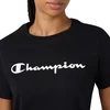 Moteriški marškinėliai Champion Short Sleeve juoda 118428 KK001 (XL)