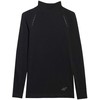 Moteriški marškinėliai longsleeve 4F F419 tamsiai juoda 4FWAW25TFLOF419 20S (XS/S)