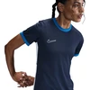 Moteriški marškinėliai Nike Dri-Fit Academy 25 SS tamsiai mėlyna FZ9756 410 (L)