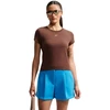 Moteriški marškinėliai Nike Sportswear Chill Knit jasny ruda FV5508 259 (M)