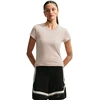 Moteriški marškinėliai Nike Sportswear Chill Knit kreminė FV5508 236 (L)