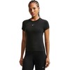 Moterų marškinėliai Nike Sportswear Chill Knit, juodi, FV5508 010