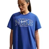 Moteriški marškinėliai Nike Sportswear Classic mėlyna IM6396 417 (L)