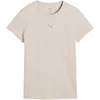 Moteriški marškinėliai Puma Ess Centered Cat Logo Tee jasnobeżowa 692916 82 (S)