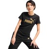 Puma Ess Metallic No. 1 Logo marškinėliai moterims 631536 51