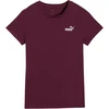 Moteriški marškinėliai Puma ESS Small No.1 Logo Tee(s) bordo spalvos 682373 24 (XL)