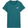 Puma Moteriški ESS Small No. 1 Logo Marškinėliai Žalia 682373 41