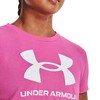 Moteriški marškinėliai Under Armour Live Sportstyle Graphic SSC rožinė 1356305 659 (S)