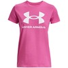 Moteriški marškinėliai Under Armour Live Sportstyle Graphic SSC rožinė 1356305 659 (S)