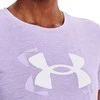 Under Armour Marškinėliai moterims Under Armor Tech Twist Graphic SSC W 1366 125 532, violetiniai