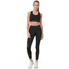 Sportinė liemenėlė moterims 4F tamsiai juoda H4Z22 STAD011 20S (S)