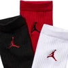 Nike Kojinės Jordan Everyday Cushioned Crew Socks 6 par raudona,juoda,balta HV6228 900 (42-46)