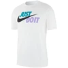 Nike Vyriški marškinėliai Tee Just Do It Swoosh balta AR5006 101 (2XL)