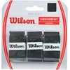 Teniso Raketės Apvija Wilson Pro Soft Absorbent Overgrip Juoda 3 vnt WRZ4040